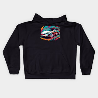 Tesla Model S Kids Hoodie